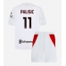 AC Milan Christian Pulisic #11 Barnkläder Borta matchtröja till baby 2026-27 Kortärmad (+ Korta byxor) Billigt AC Milan Christian Pulisic #11 Barnkläder Borta matchtröja till baby 2026-27 Kortärmad (+ Korta byxor) Billigt